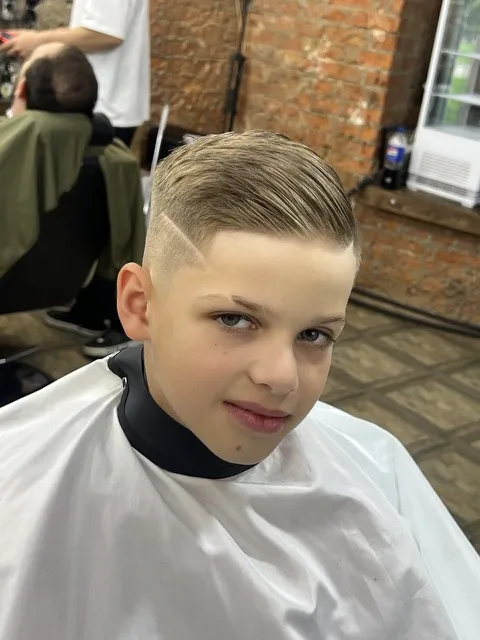 Детская стрижка с hard part